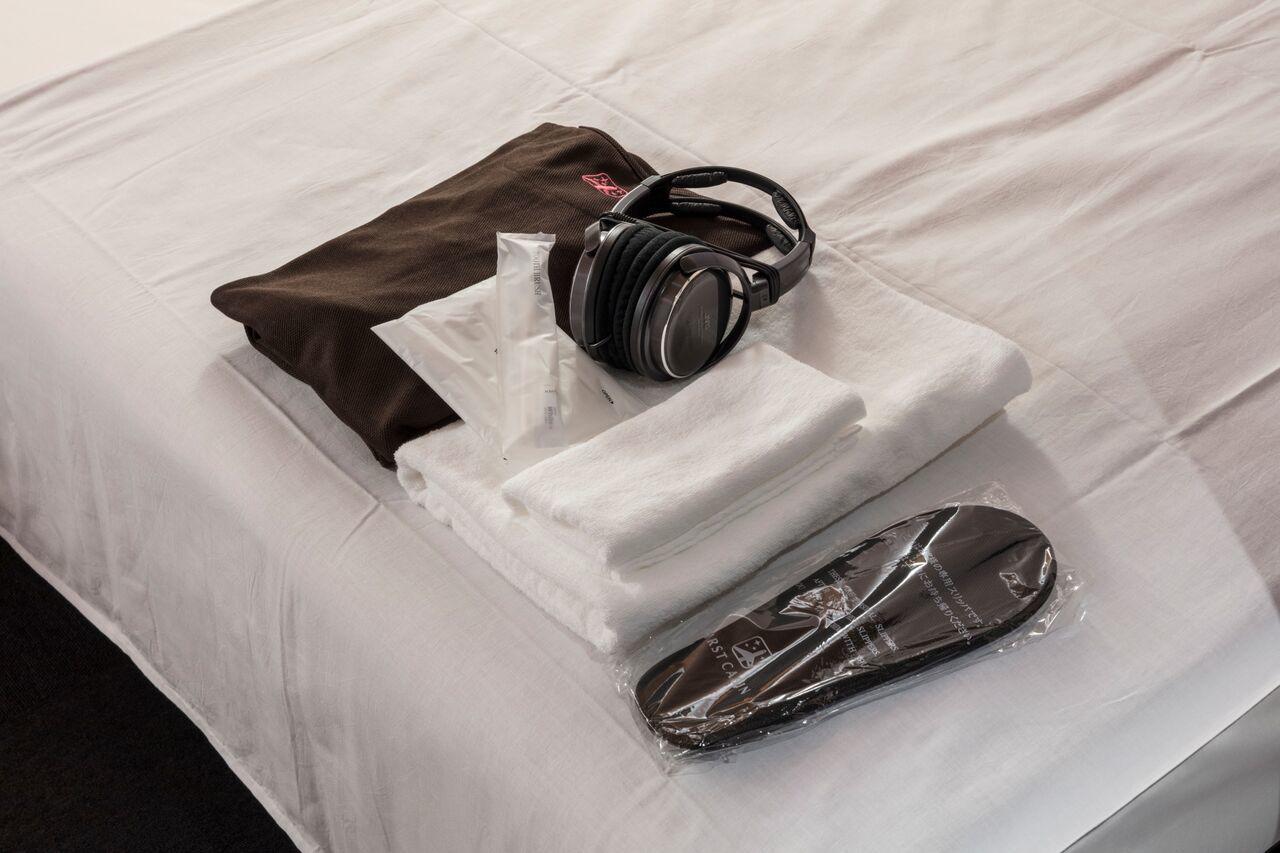 Capsule hotel First Nihonbashi Suitengu Tokyo