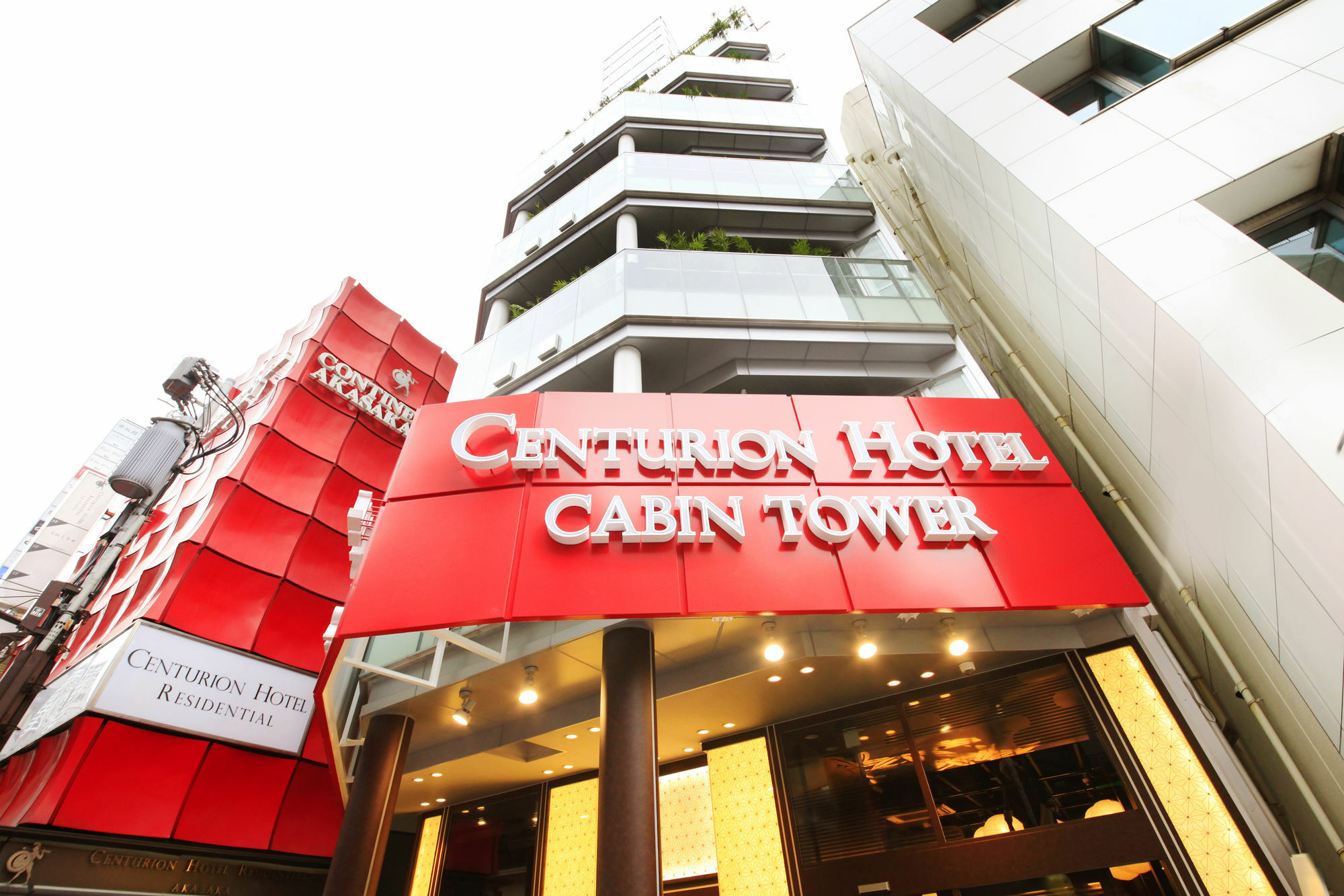 Centurion Residential Tower Capsule hotel Tokyo