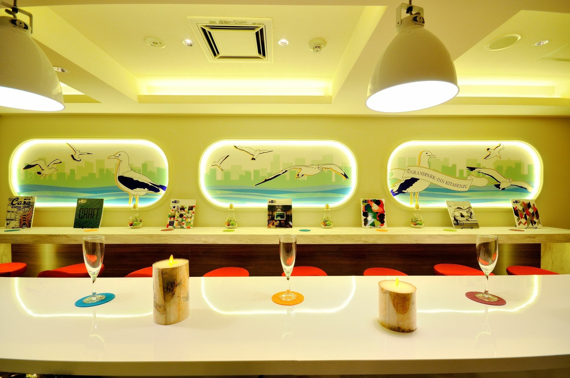 Capsule hotel Spa&capsule Grandpark Kitasenju Tokyo
