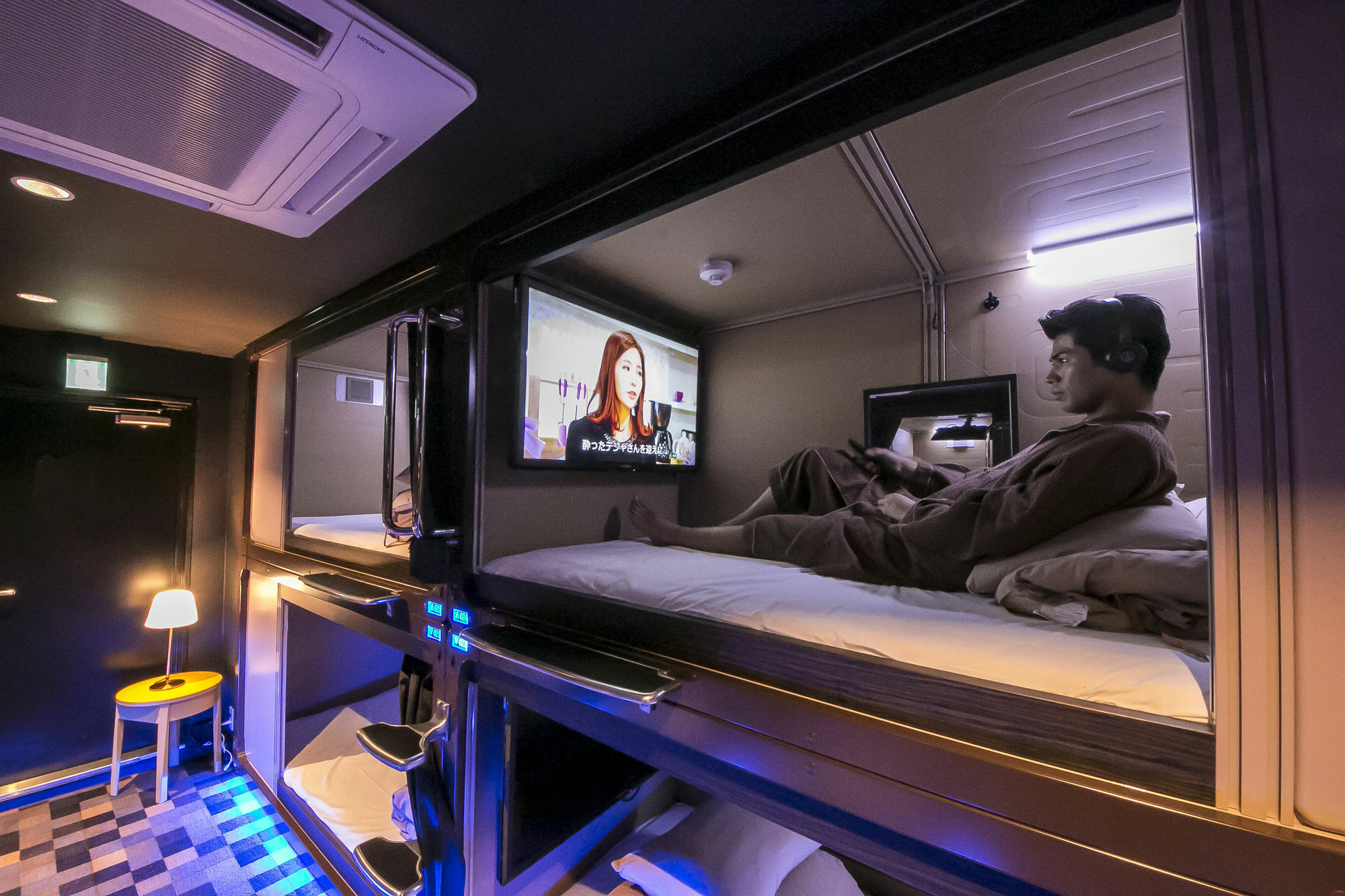 Spa&capsule Grandpark Kitasenju Capsule hotel Tokyo