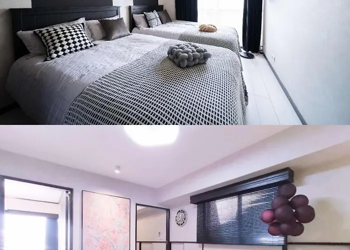 G112新宿最中心 交通枢纽 超级商圈 两室一厅 新宿三丁目车站4分 2 Rooms Shinjuku Center 4 Mins To St Max 7P 直达新宿 涉谷 表参道 池袋 上野 代代木 银座 原宿