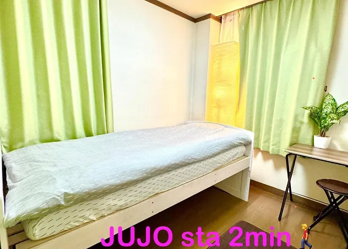 4 Best Location!Small Private Room In Jujo Shopping Street Close To Jr Station