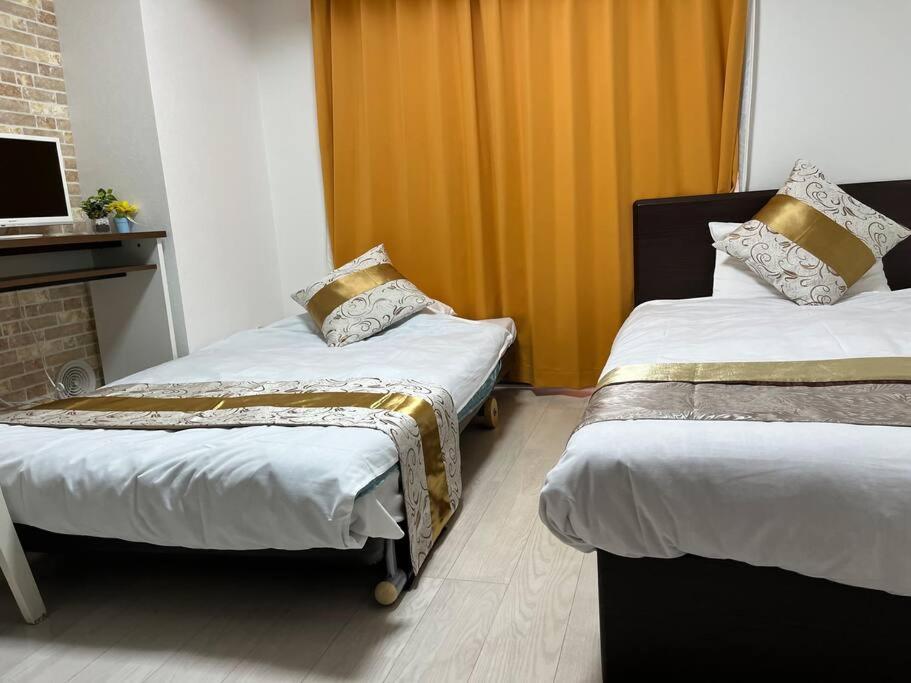 401 Oshiage Sta 3mins Walk! Wi-fi Elevator 4pax Apartment