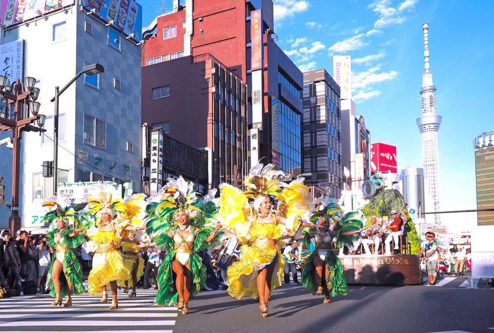 401 Oshiage Sta 3mins Walk! Wi-fi Elevator 4pax Apartment *
