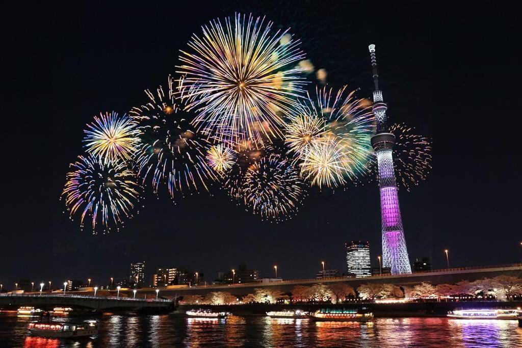 *201 Oshiage Sta 3mins! Wi-fi & Elevator 4pax Apartment Tokyo