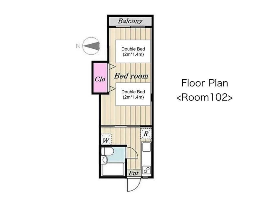 Apartment M Ikebukuro 102