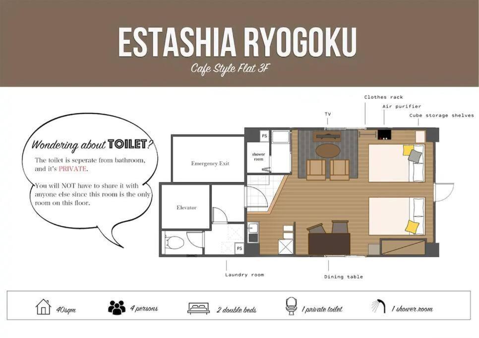 Apartment Estasia Ryogoku