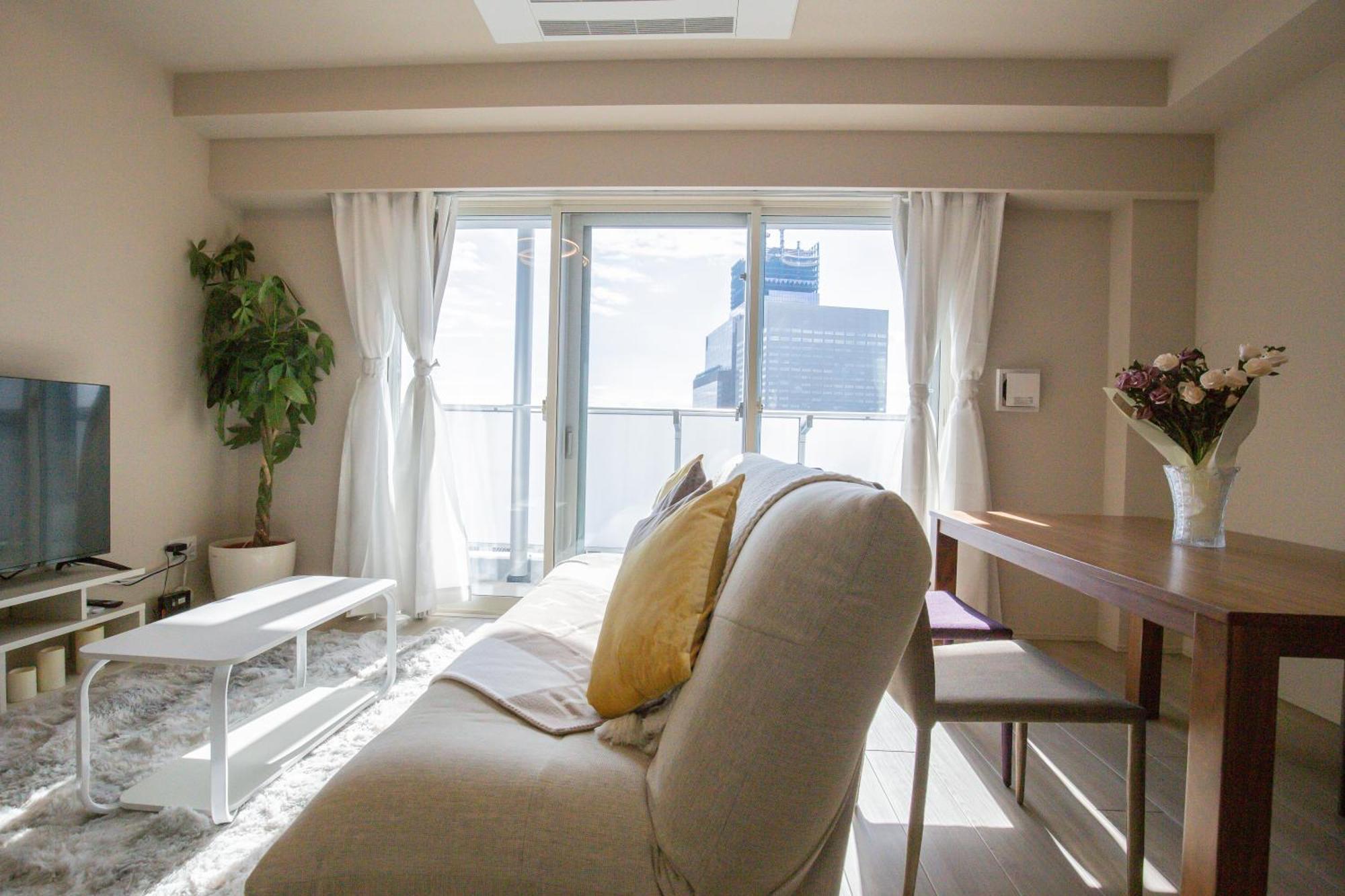 Bay Port Area, High-rise Luxury With View, 2 Minutes To Takeshiba Station Apartment