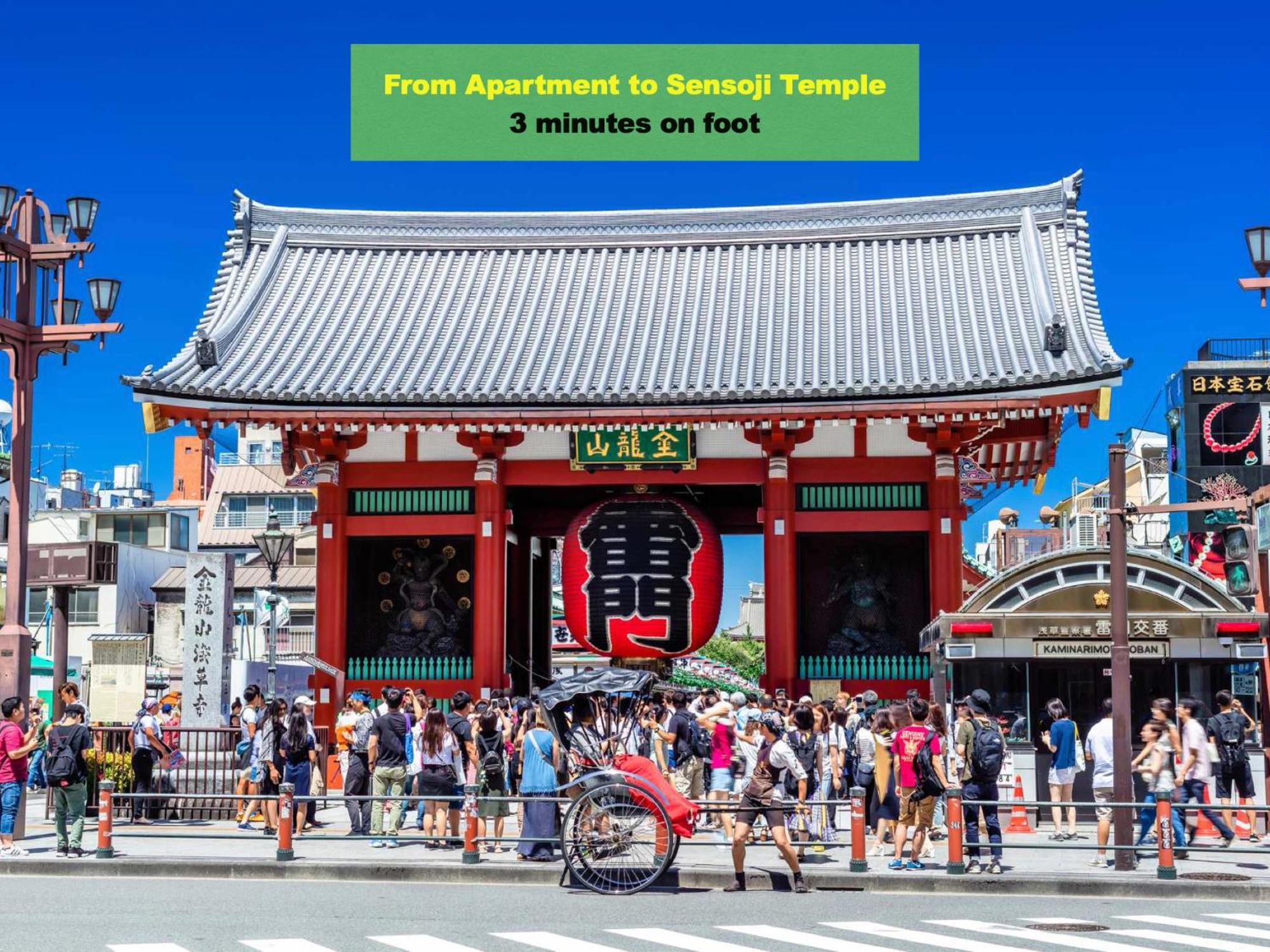 Apartment Asakusa Station Apartment: Cozy Living Near Narita & Haneda Airports *