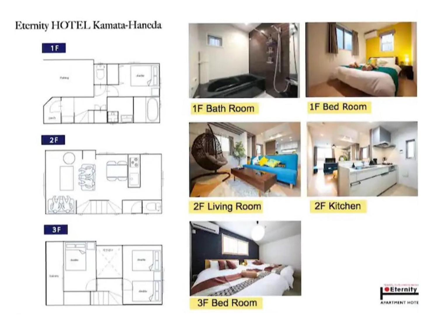 Eternity House 蒲田ー羽田 Apartment Tokyo