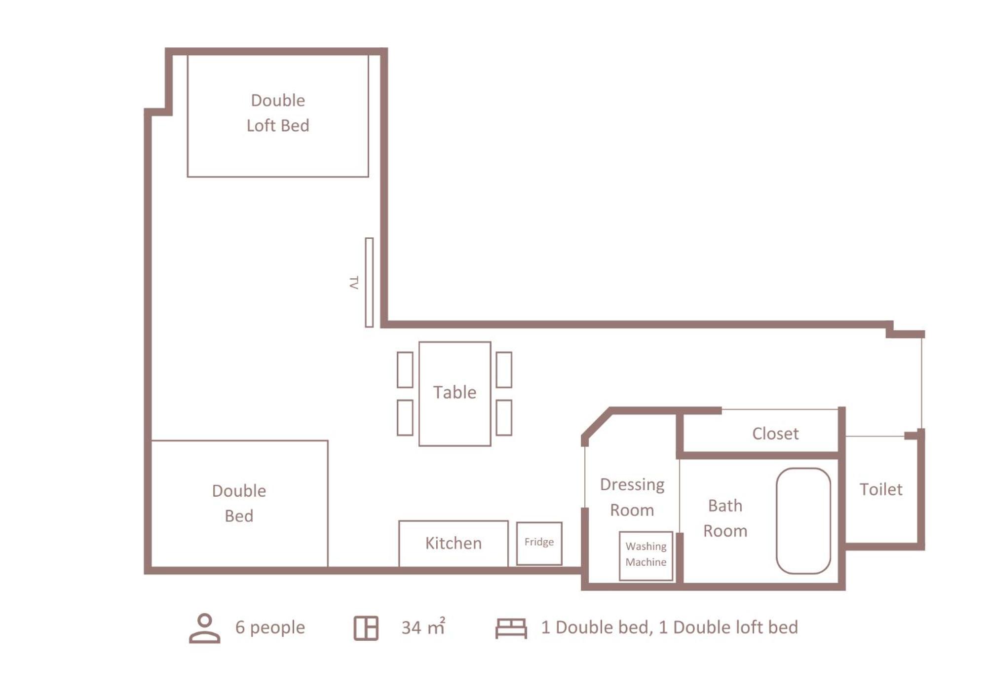 Minn Kamata Aparthotel Tokyo
