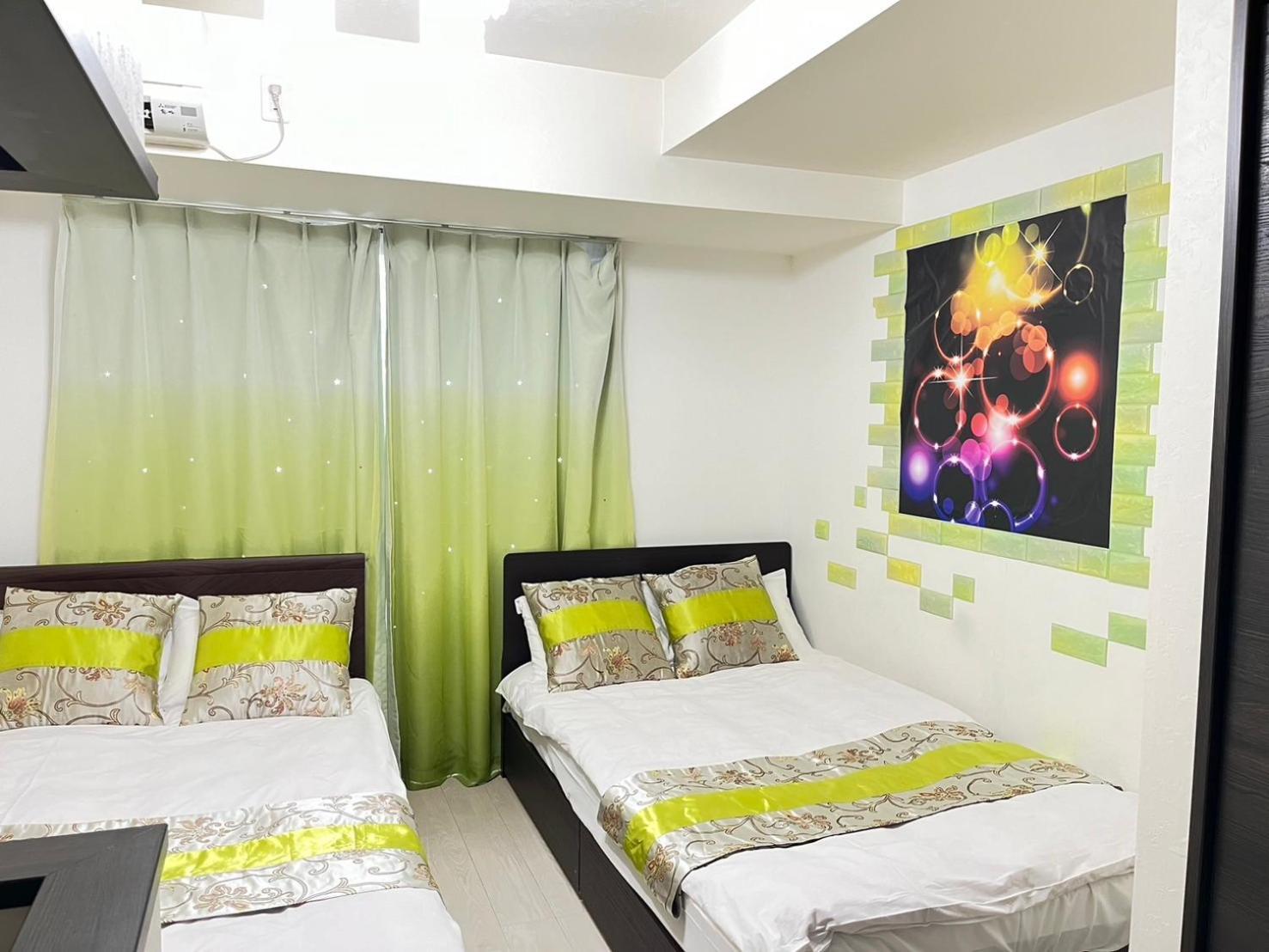 *201 Oshiage Sta 3mins! Wi-fi & Elevator 4pax Apartment *
