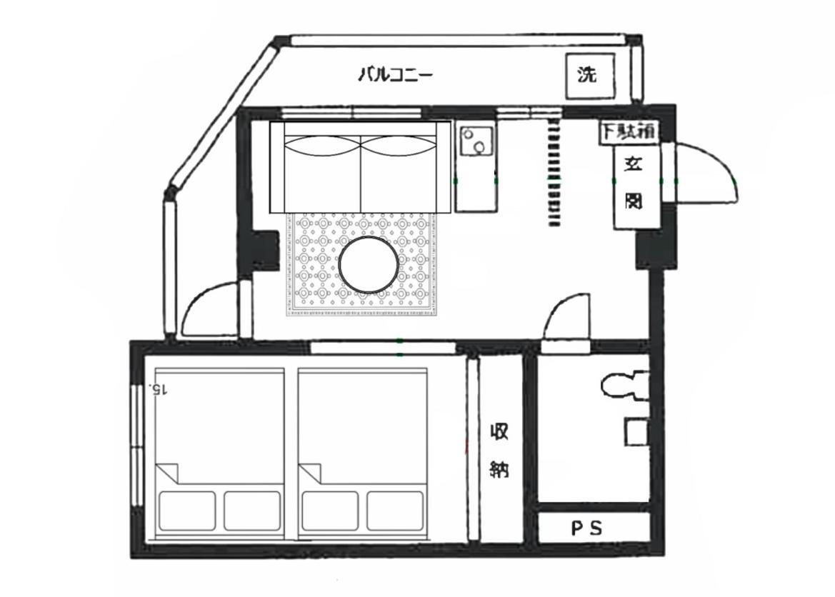 桜の川2 Sugamo Diamond Mansion 206 Direct To Ikebukuro Yamanote Line 5mins * Tokyo