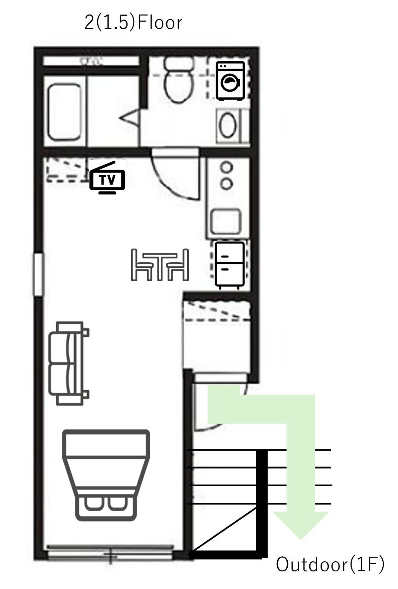 Asahistay -asakusa, Self Check In & Well Located House *