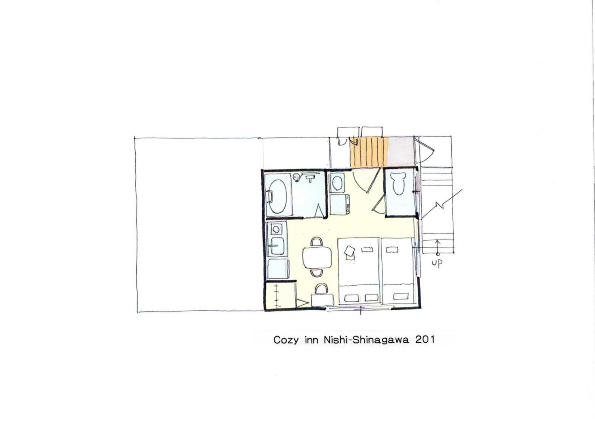 Apartment Cozy 西品川201 Tokyo