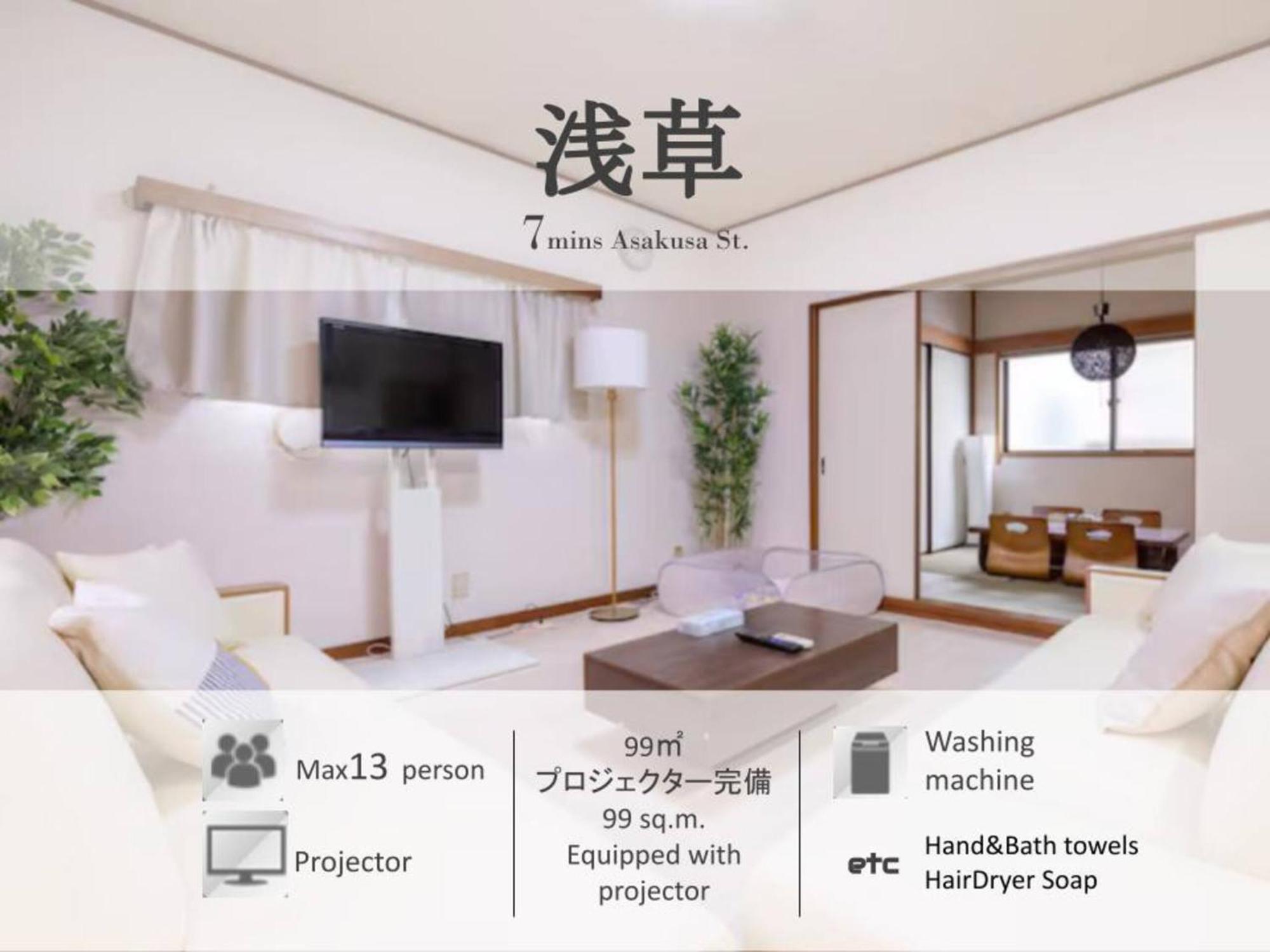 Apartment Higashi Komagata Building 2f3f Hk23