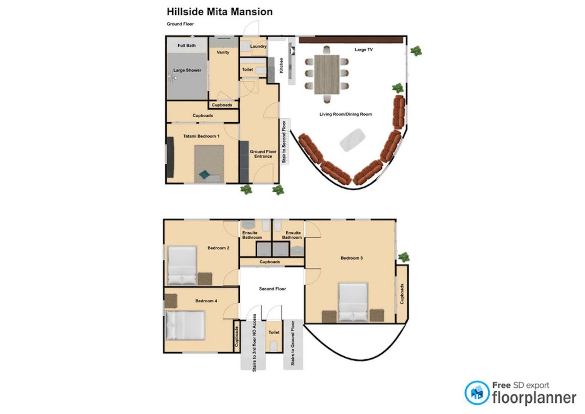 Villa Mita Hillside 4br 3bathrooms Tokyo